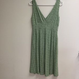 Banana Republic Green Rayon Dress Sz PS
